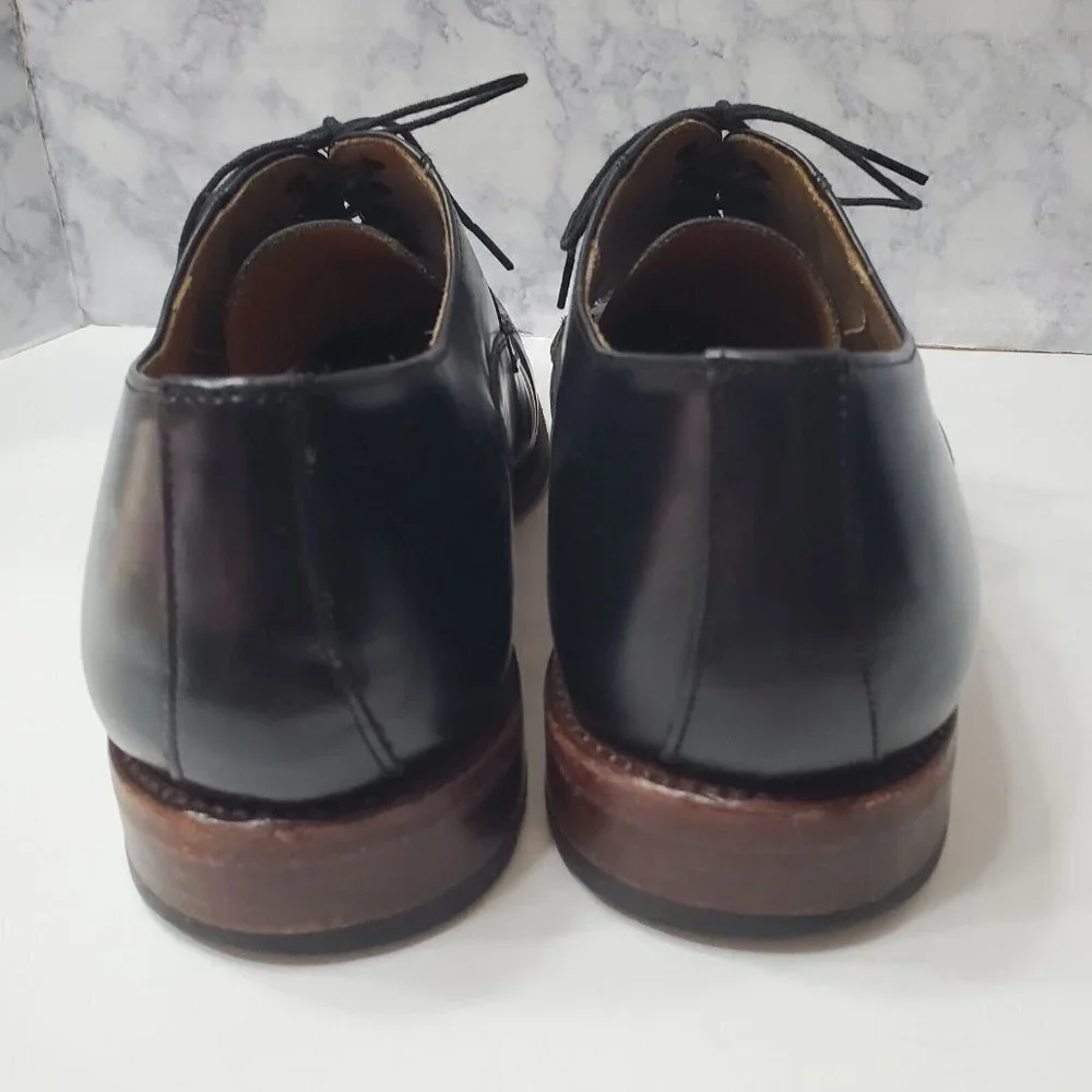 Berwick 1707 Split Toe Derby Dress Shoe Mens 9.5 Black Leather Goodyear‎ Welted